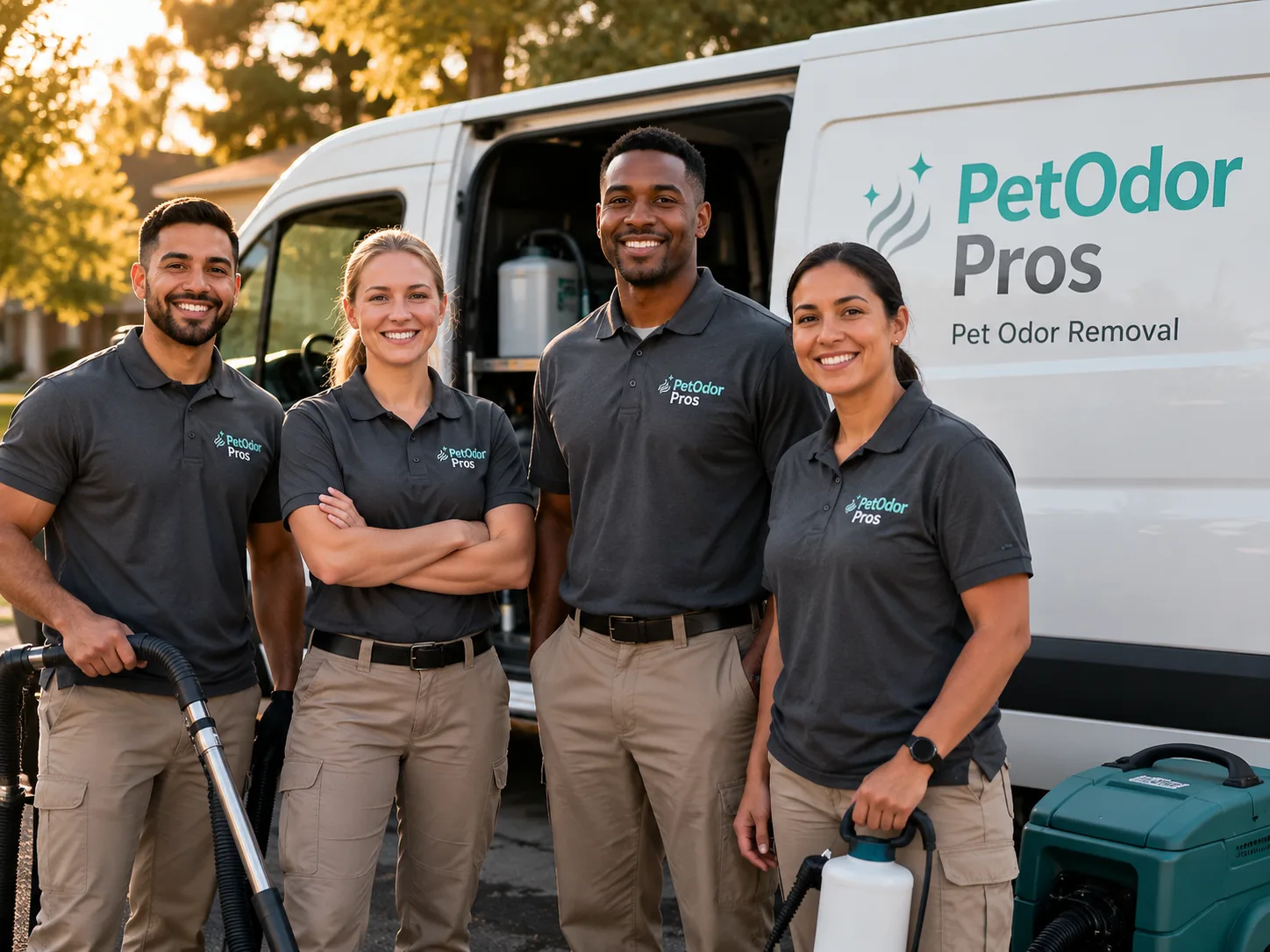 Pet Odor Removal team serving Herrick, IL